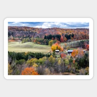 Fall Foliage In Hockley Valley Sticker